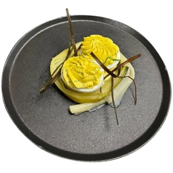 Plat gastronomique Etoile sur rhône restaurant